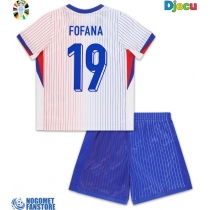 Francuska Youssouf Fofana #19 Gostujuci Dres za djecu EP 2024 Kratak Rukav (+ Kratke hlače)